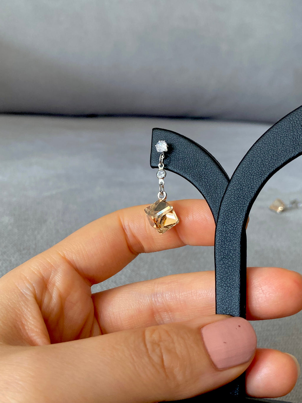 Swarovski Drop Earrings (3 colors)