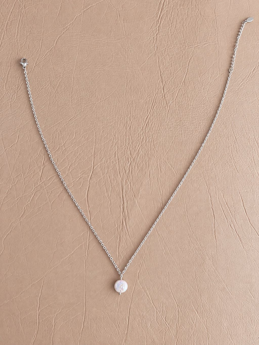 Neila Freshwater Coin Pearl Necklace - NEI01