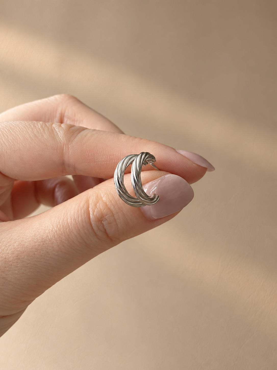 Twist Hoop Earrings - SOR15