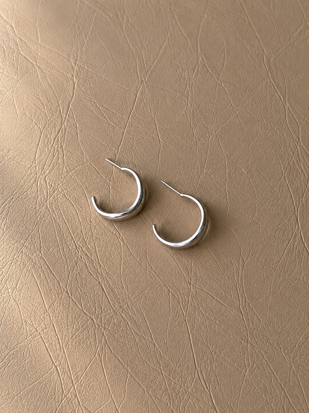 Double Line Hoop Earrings - SOR49