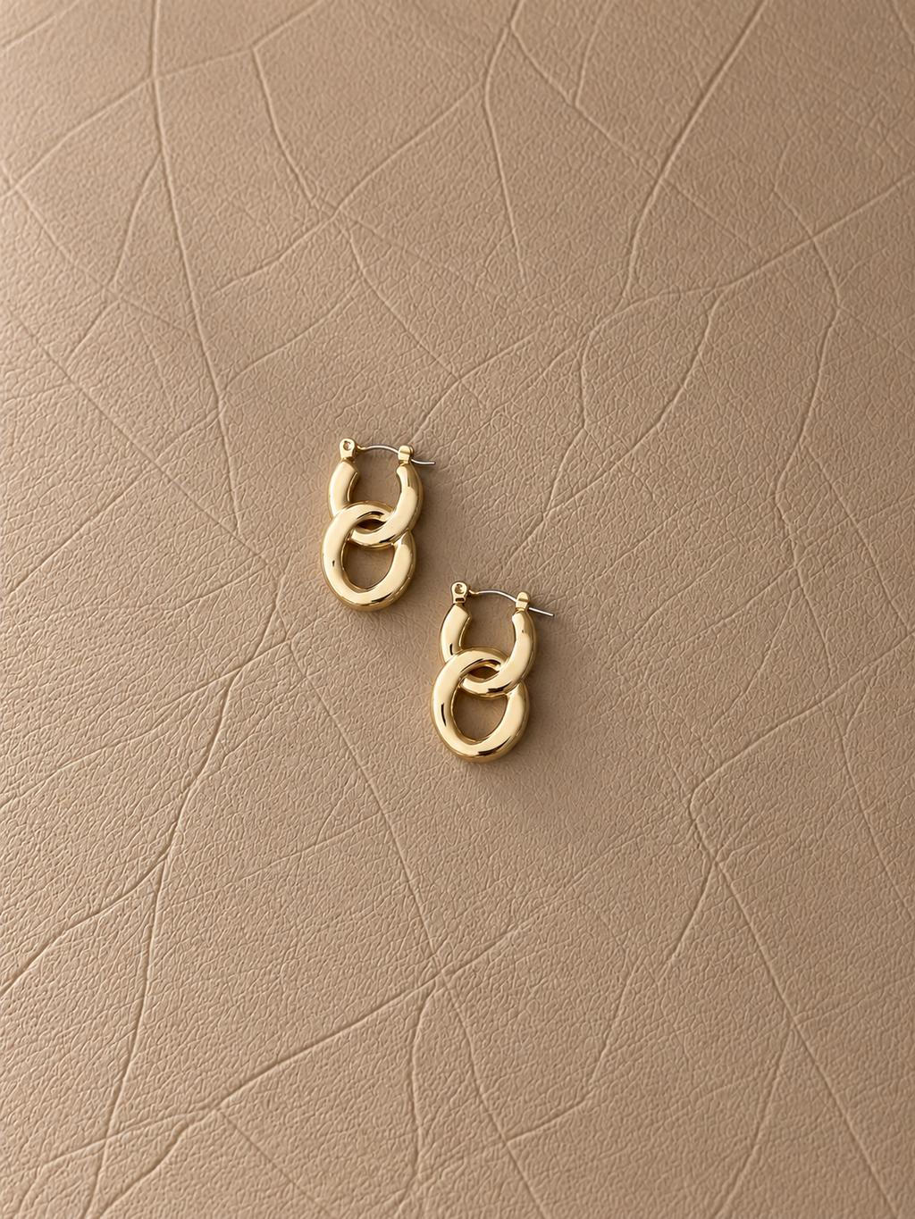Linked Hoop Earrings - SOR54