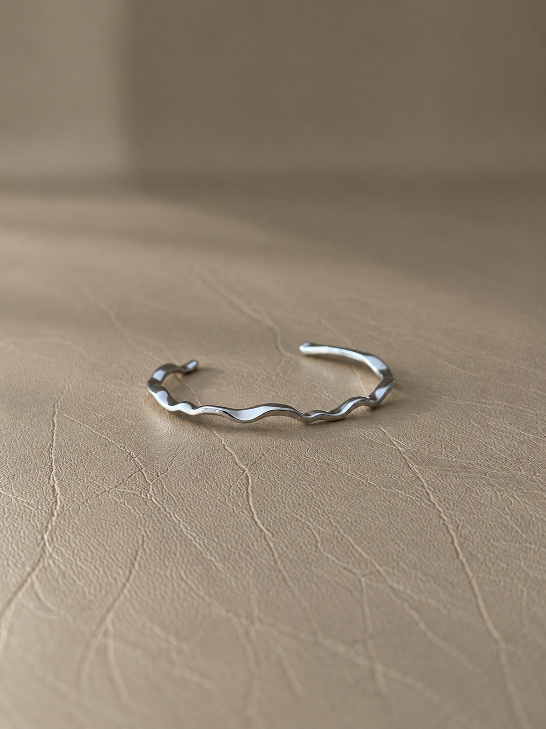 Wave Cuff Bangle - SOR60B