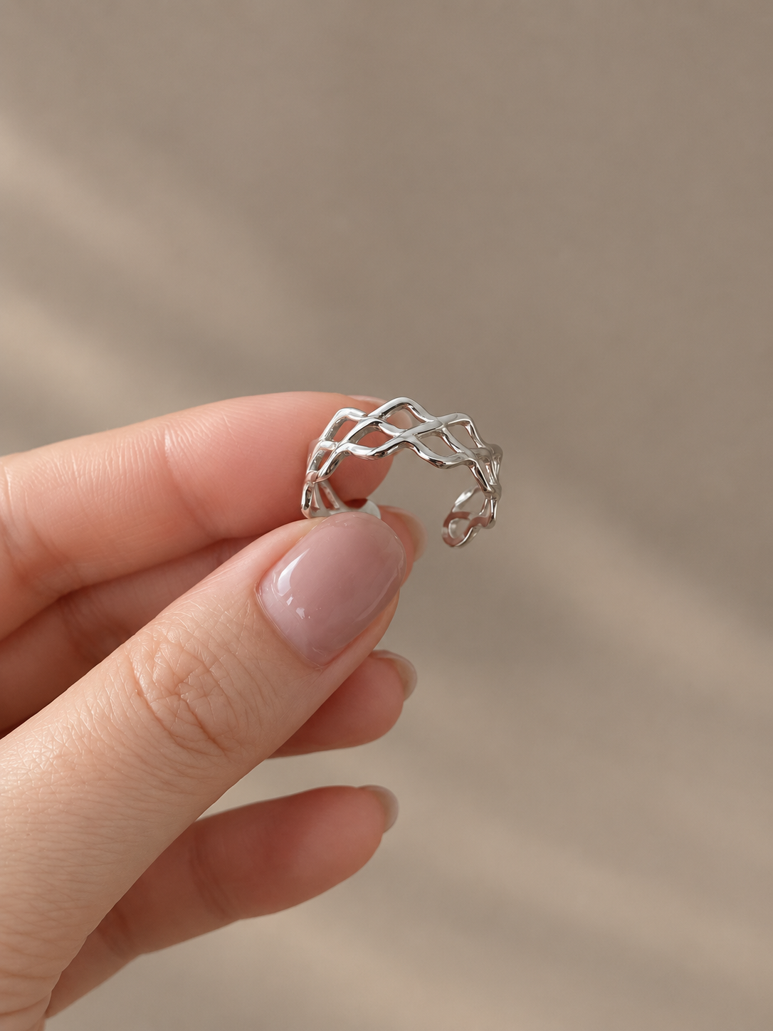 Soren Interlace Ring - SOR67R