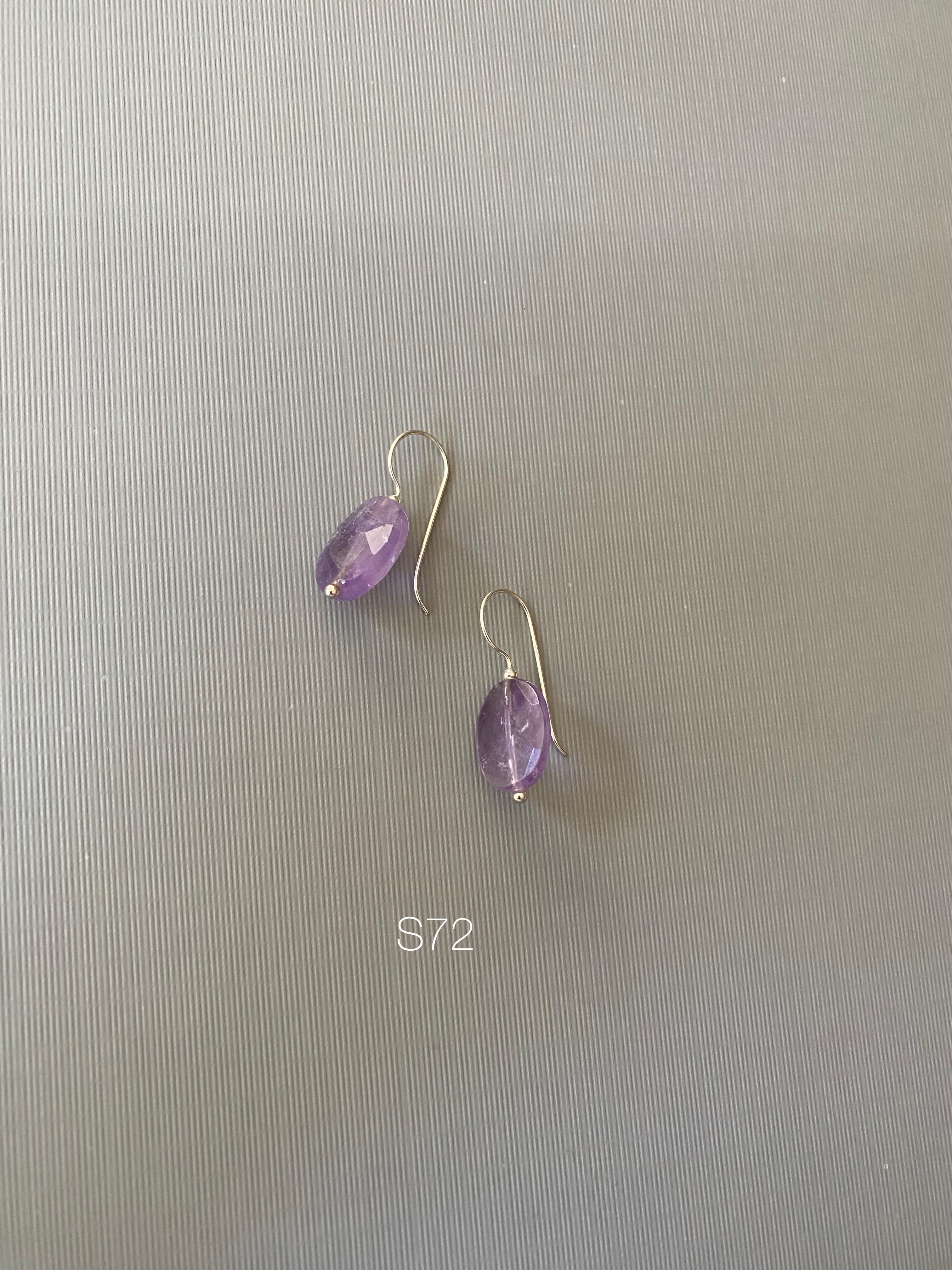 Amethyst Drop Earrings