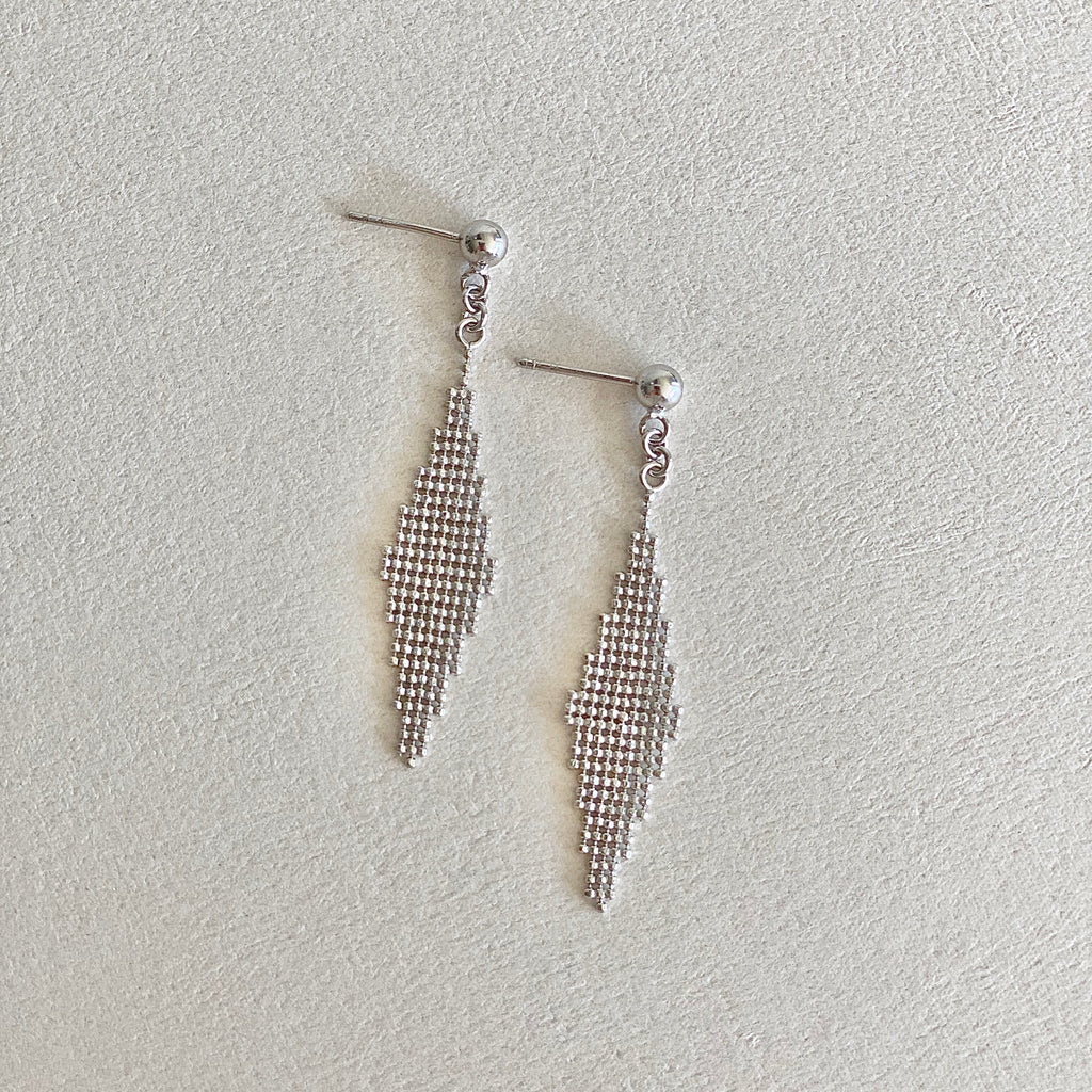 Diamond Mesh Earrings