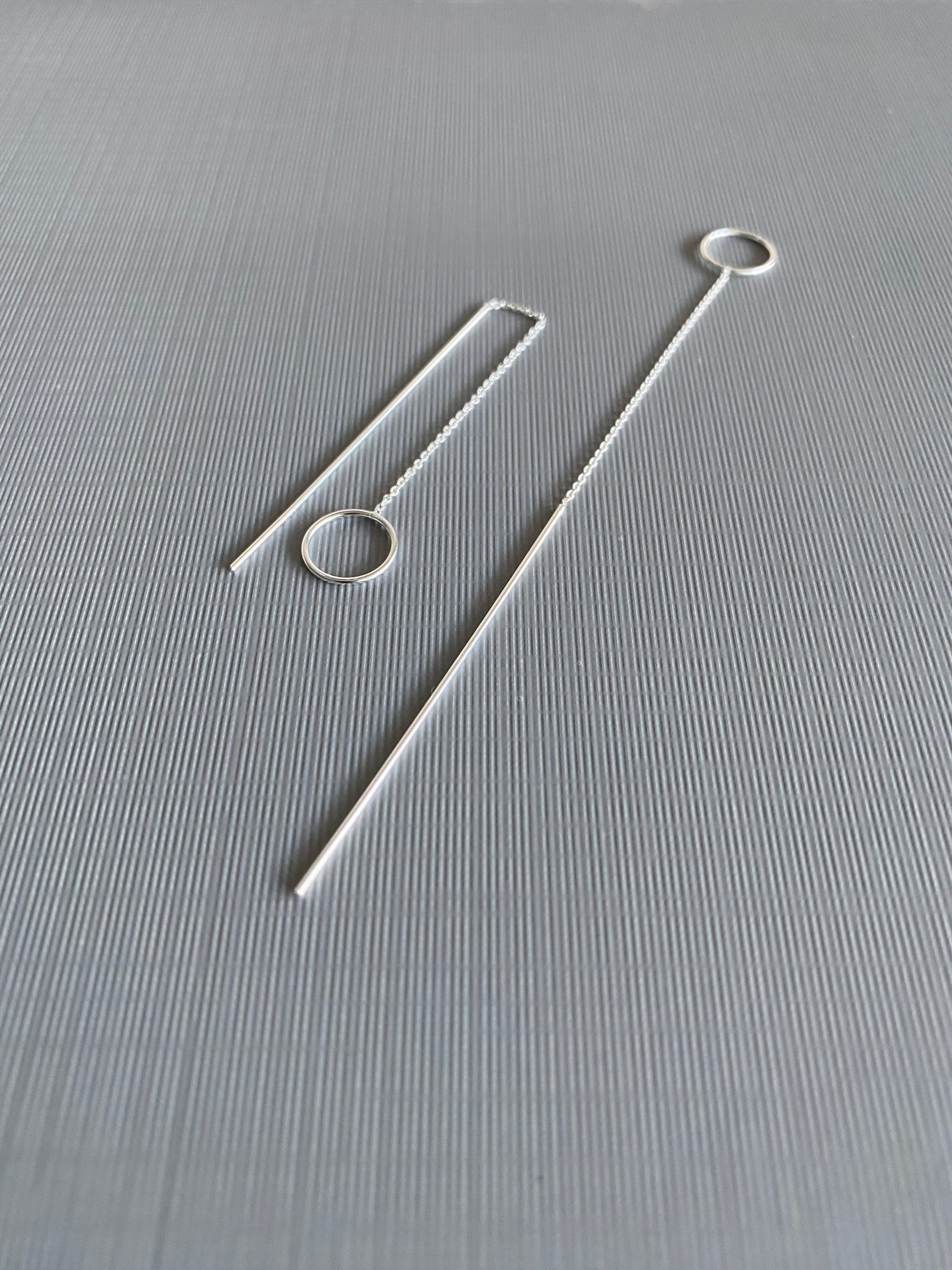 Circular Threader Earrings