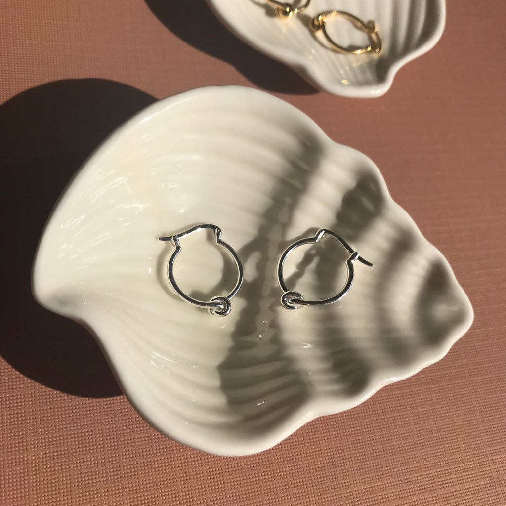 Circular Love Knot Earrings