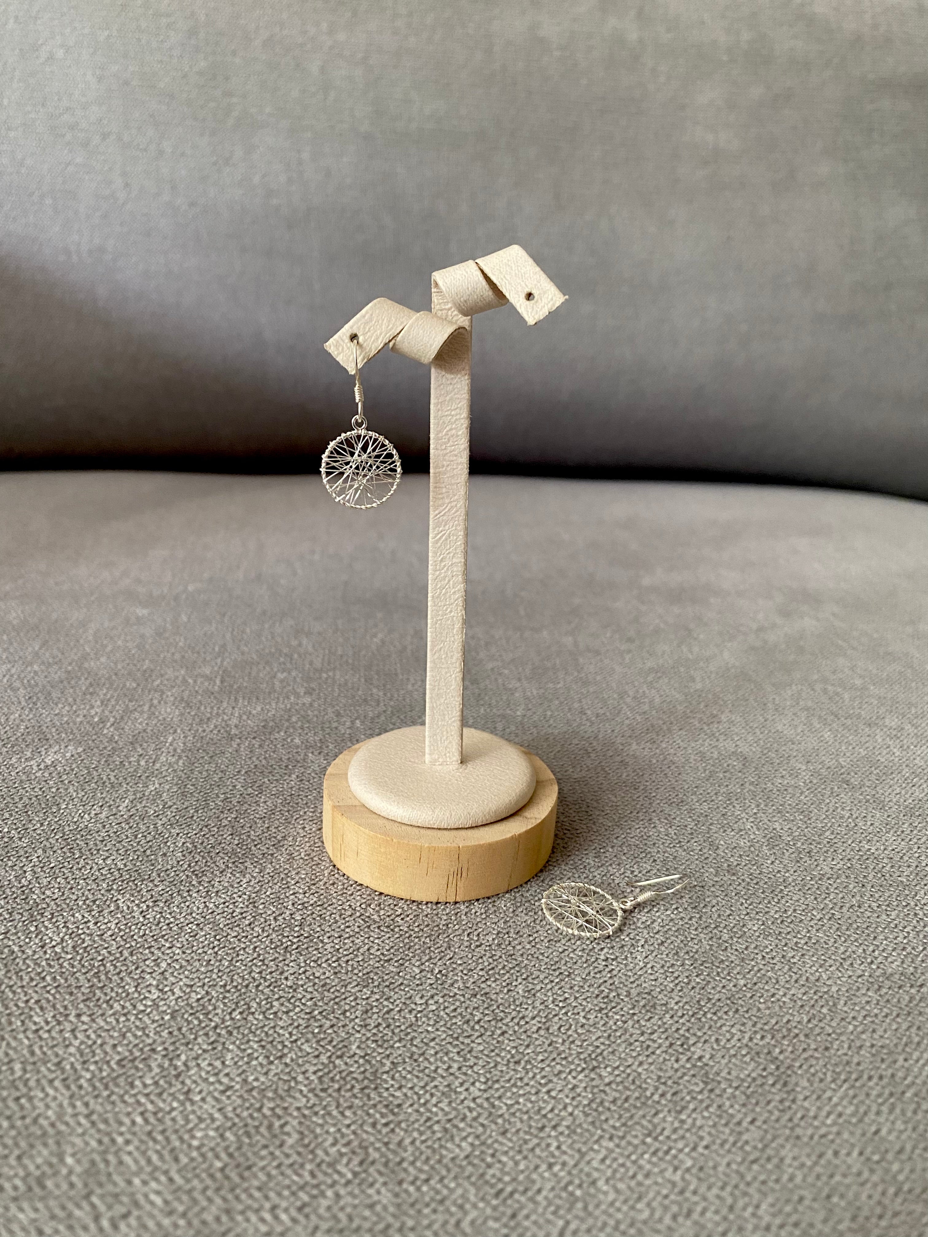 Wire Circle Earrings