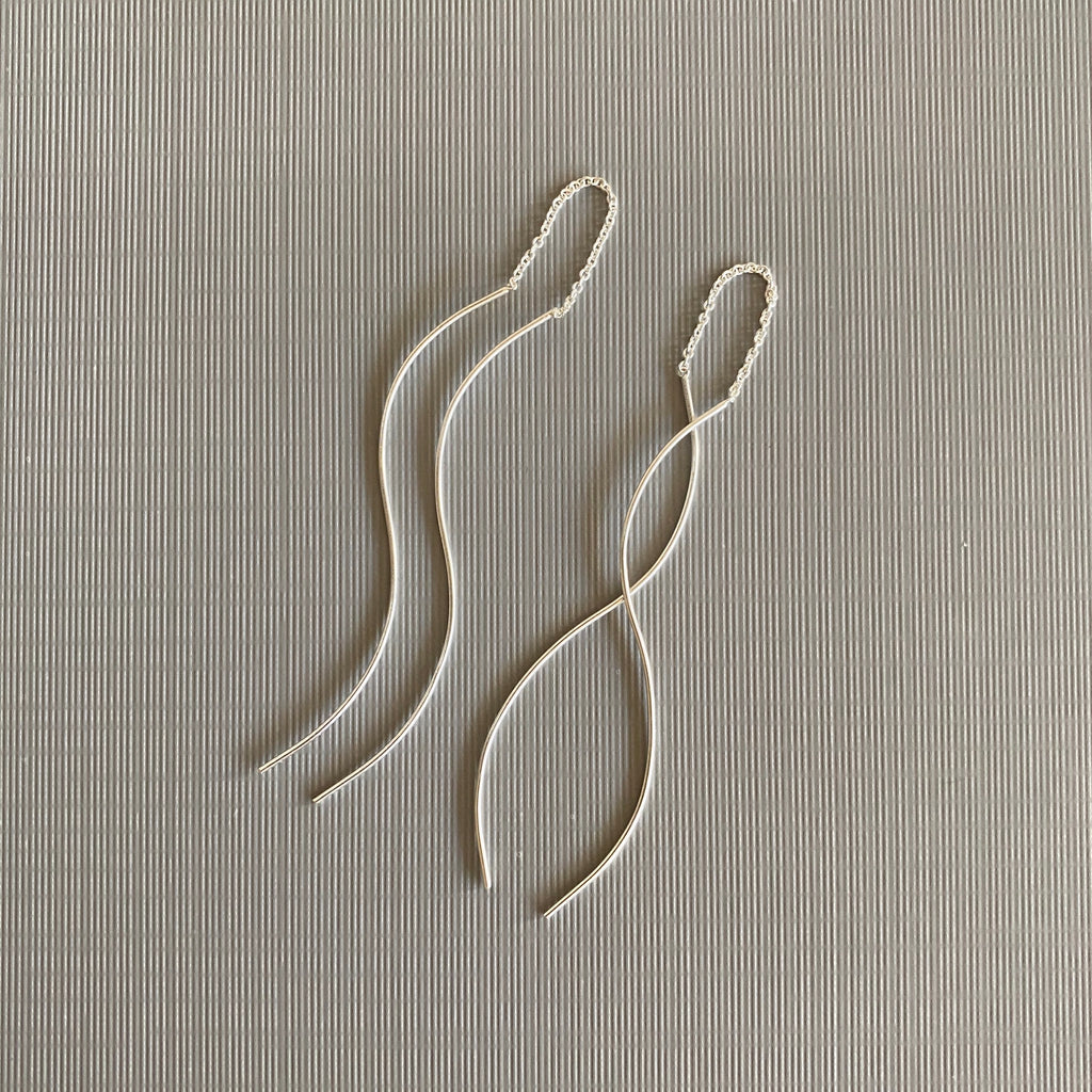 Flow Threader Earrings