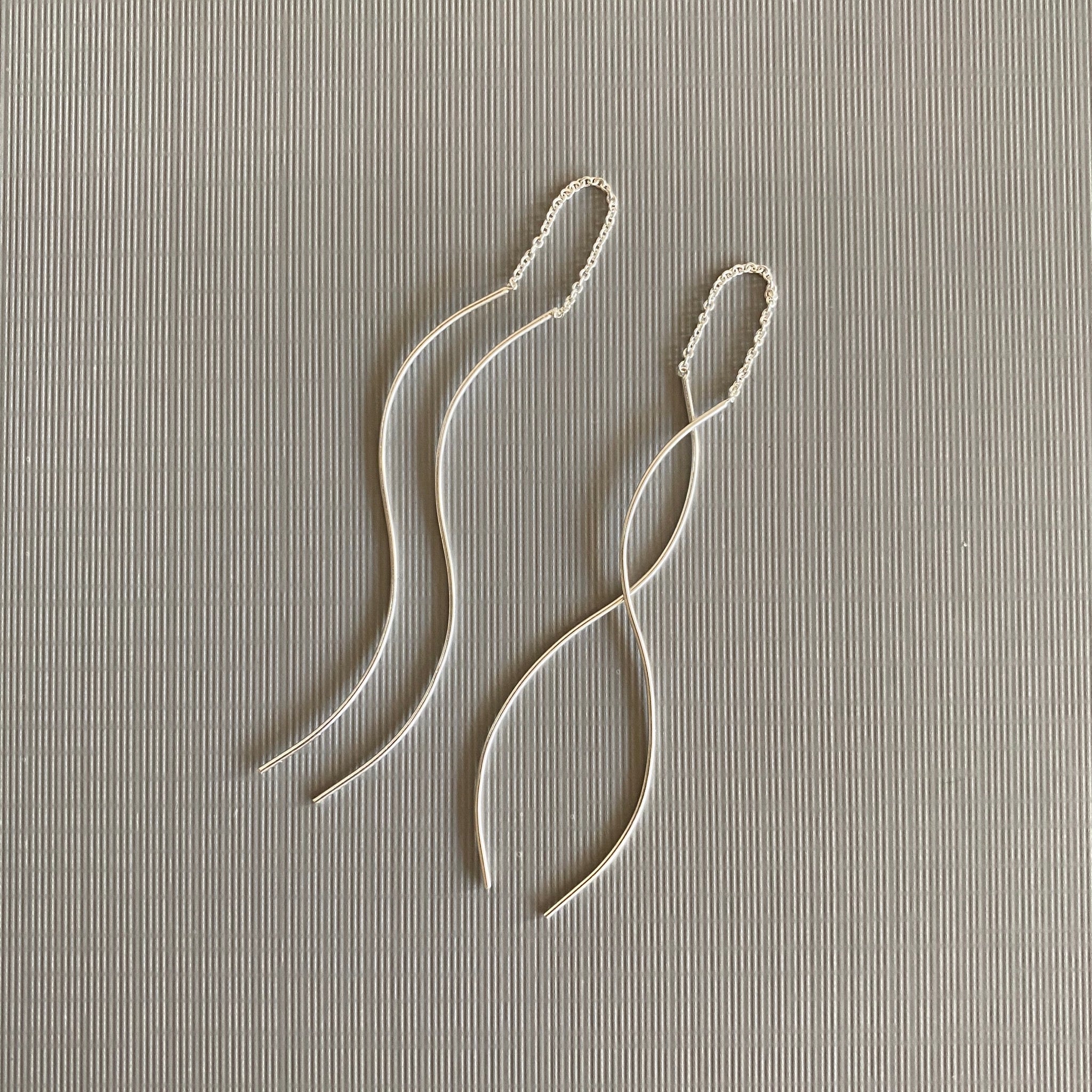 Flow Threader Earrings