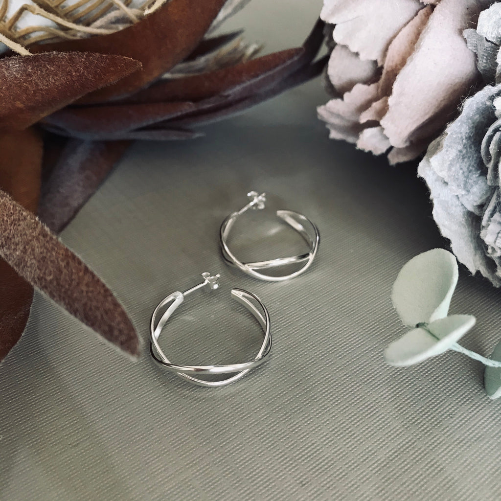 Circular Hoops Earrings