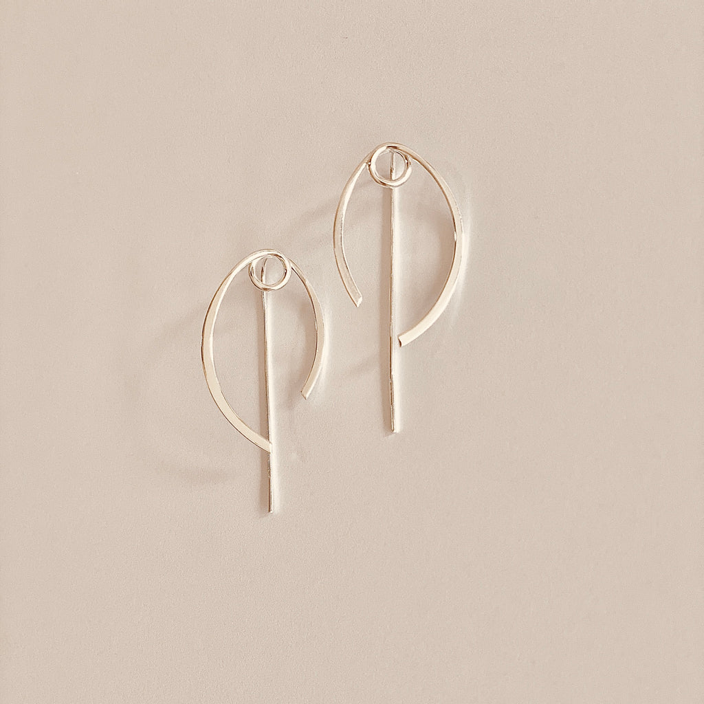 Elliptic Hook Earrings
