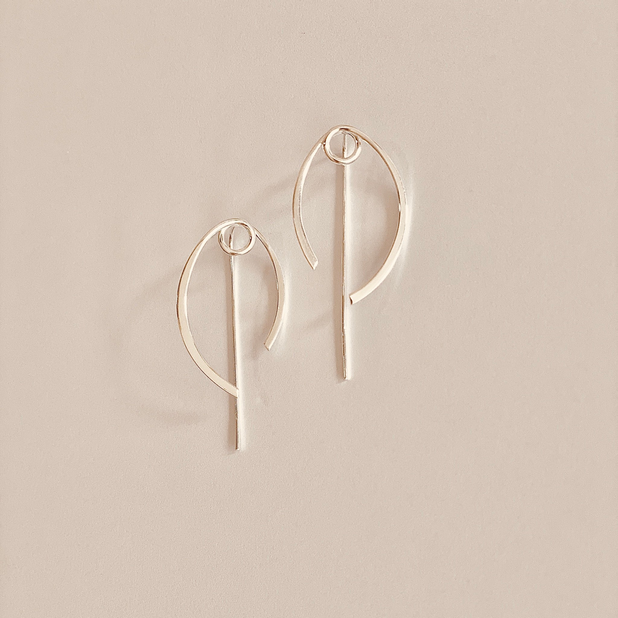 Elliptic Hook Earrings