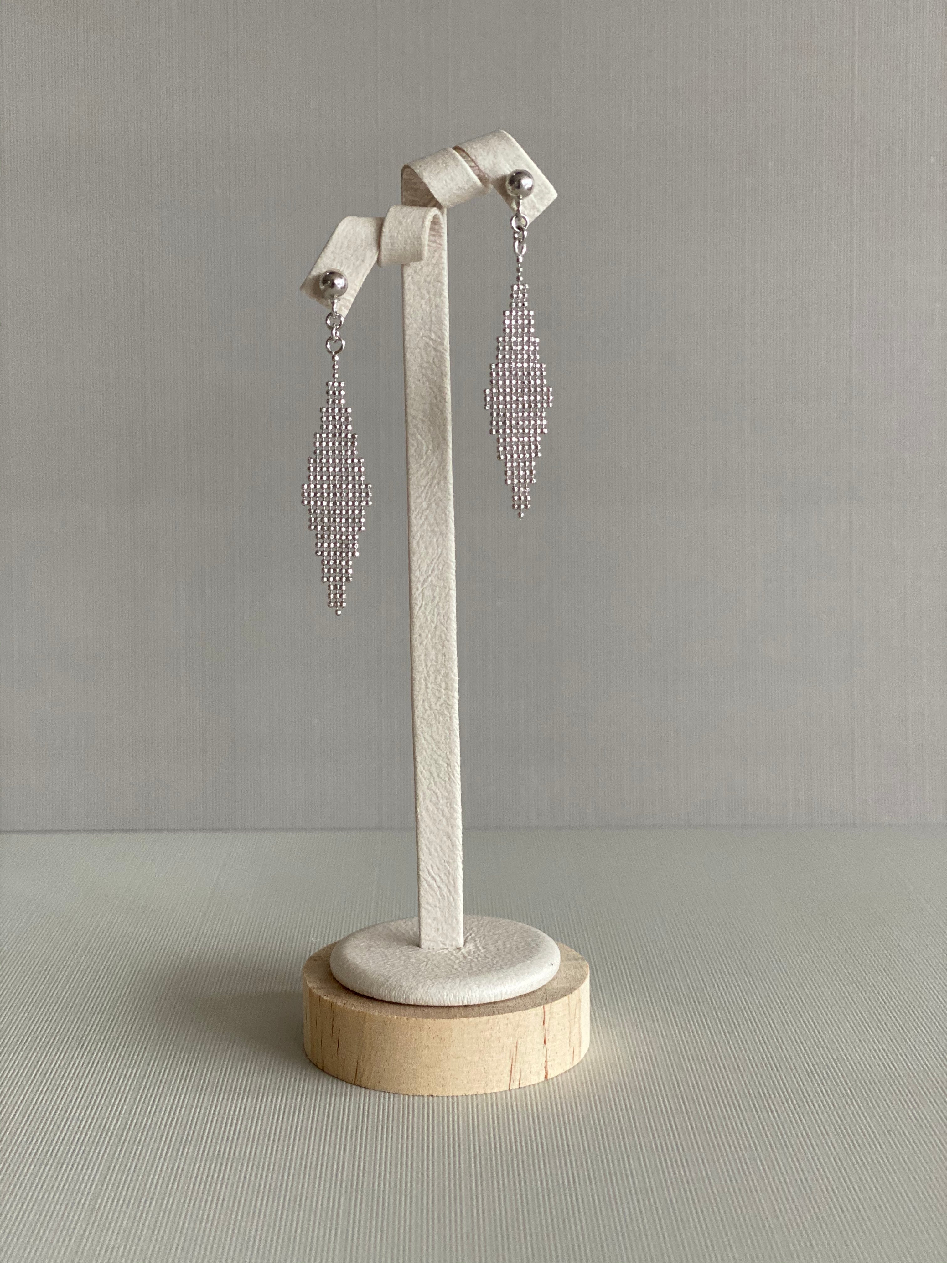 Diamond Mesh Earrings