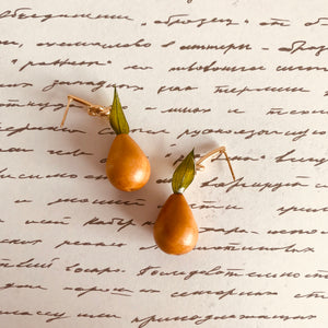 Pear Earrings