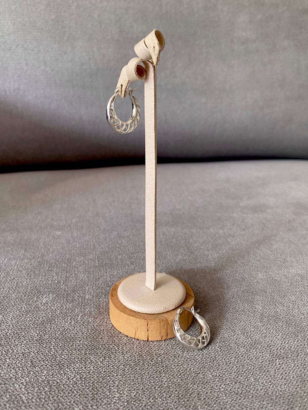 Patterned Edge Hoops