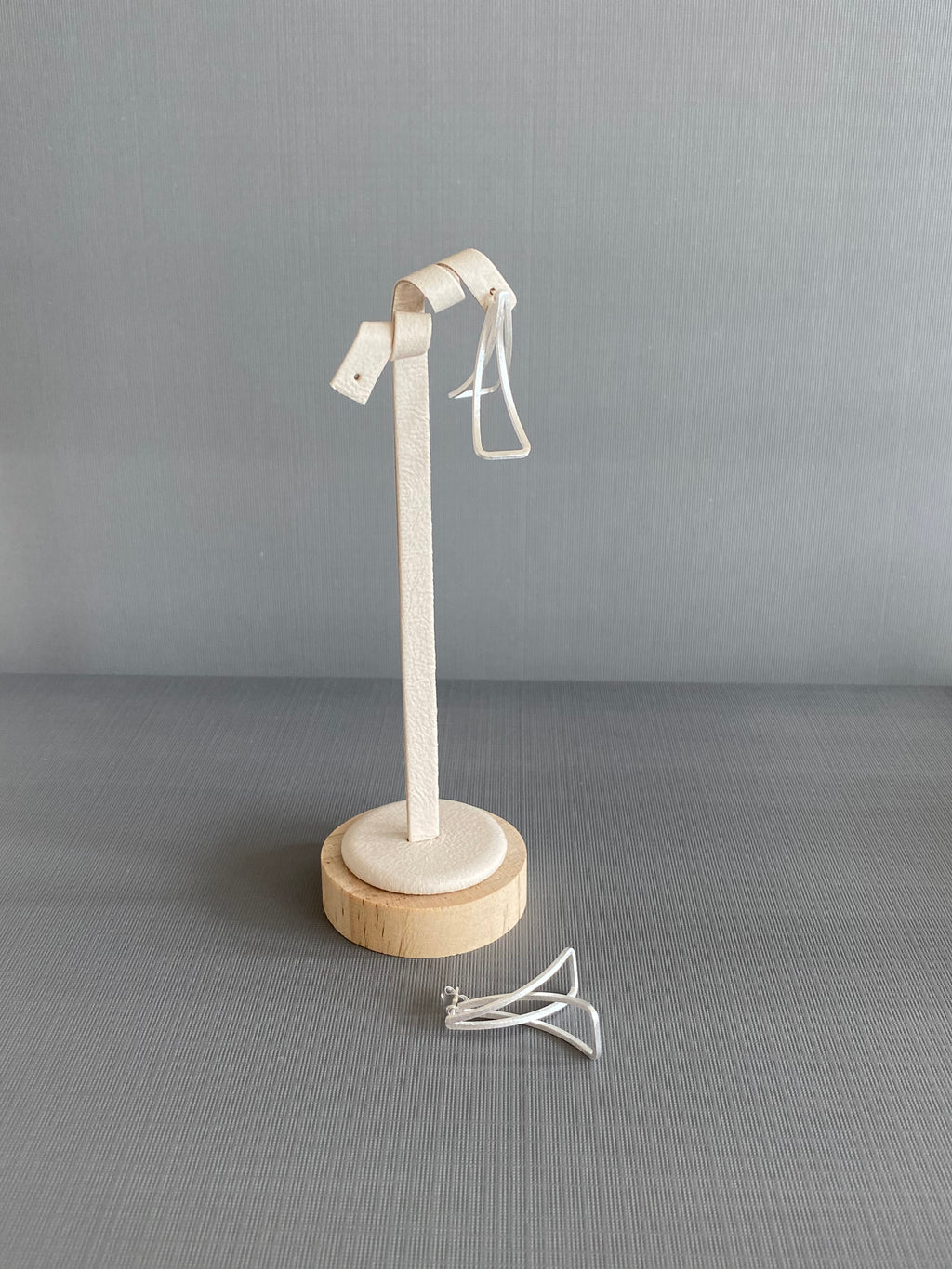 Silver Fold Earrings