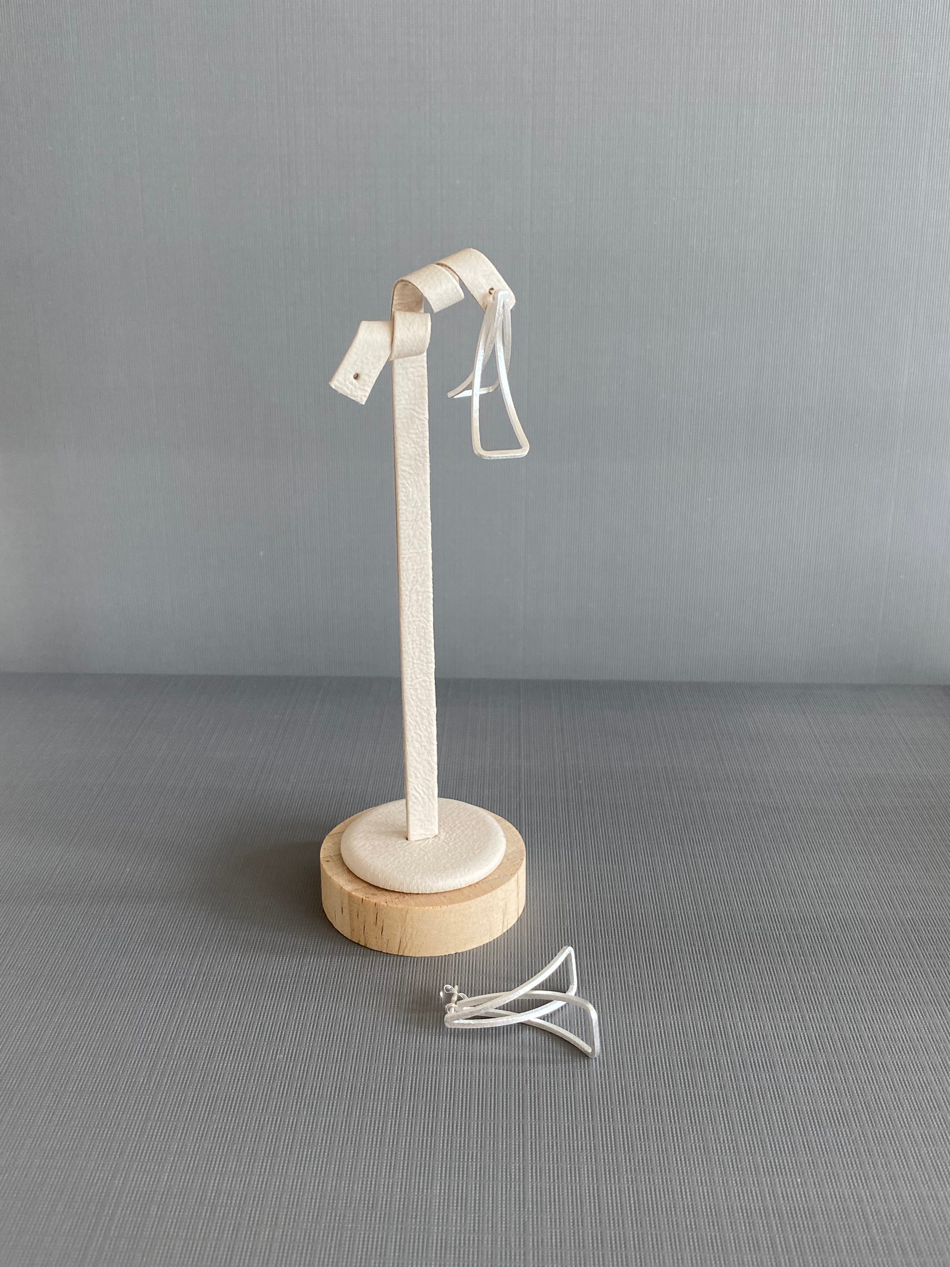 Silver Fold Earrings