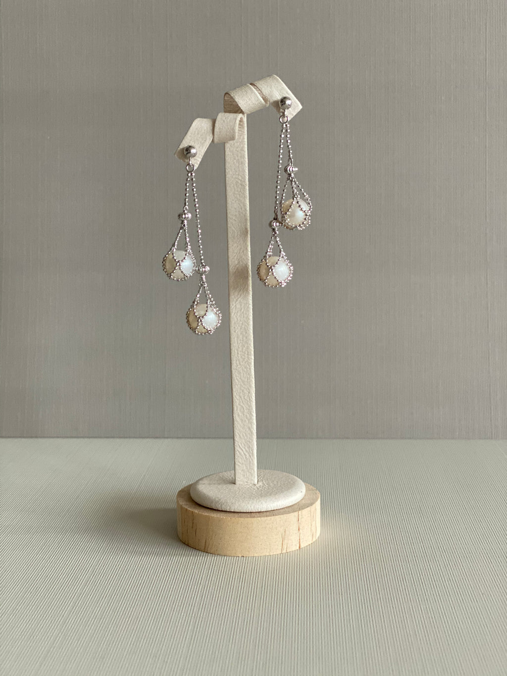 Pearl Weave Earrings