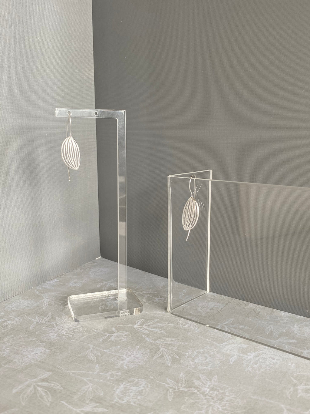 Silver Leaf Earrings