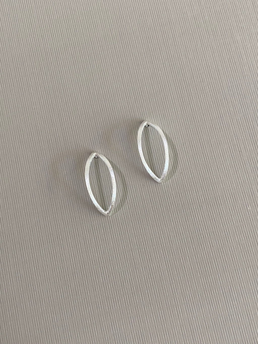 Elliptical Hoop Earrings