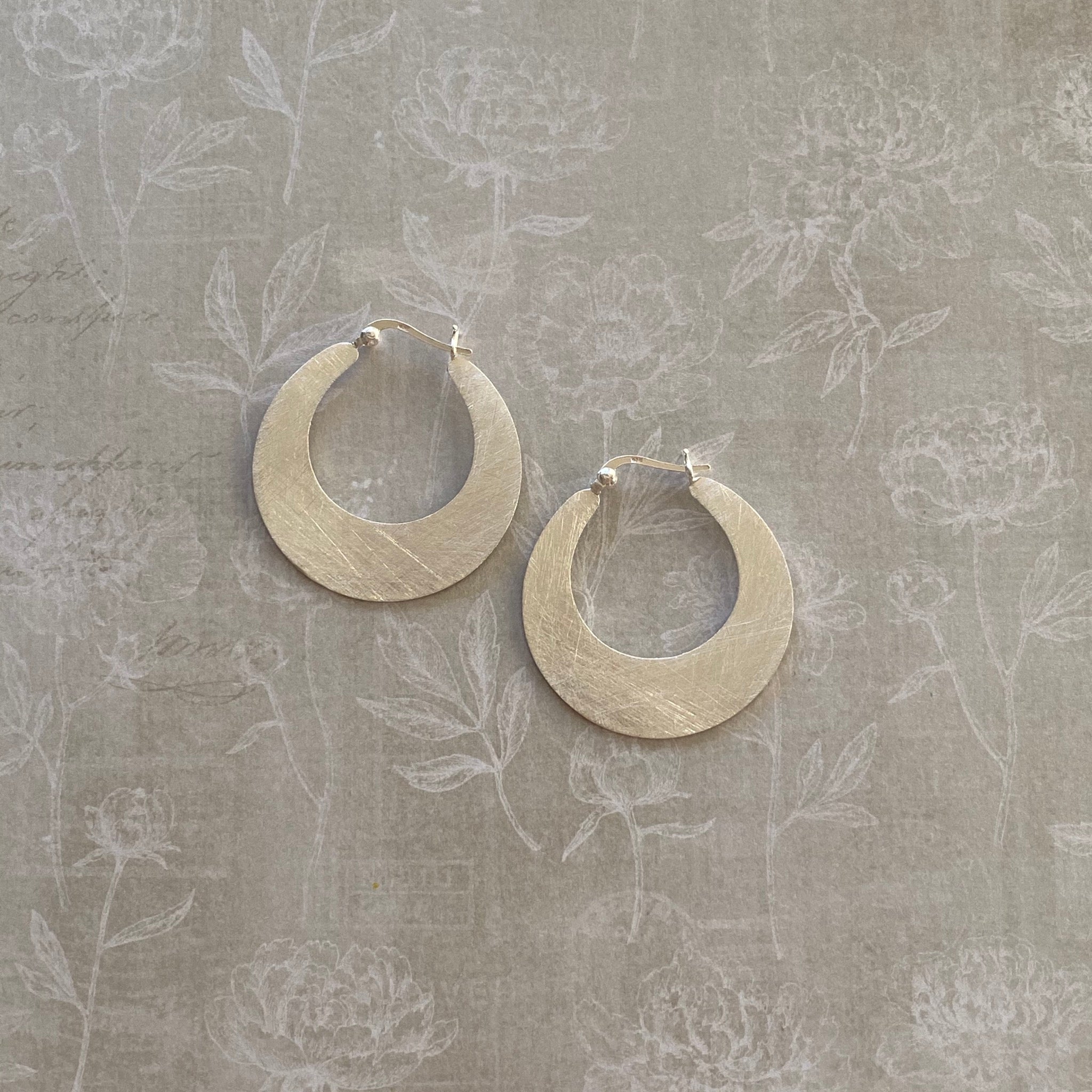 Circular Hoop Earrings