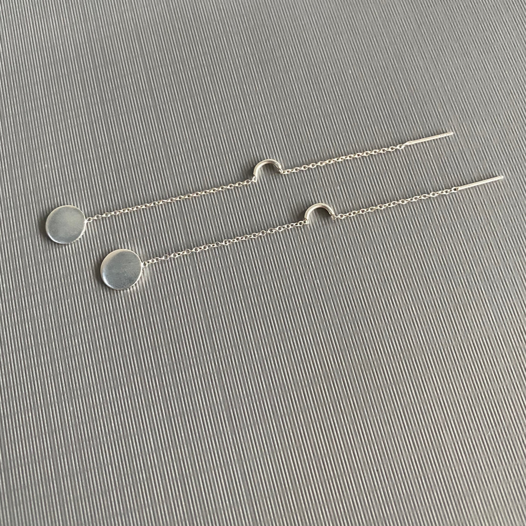 Dot Threader Earrings