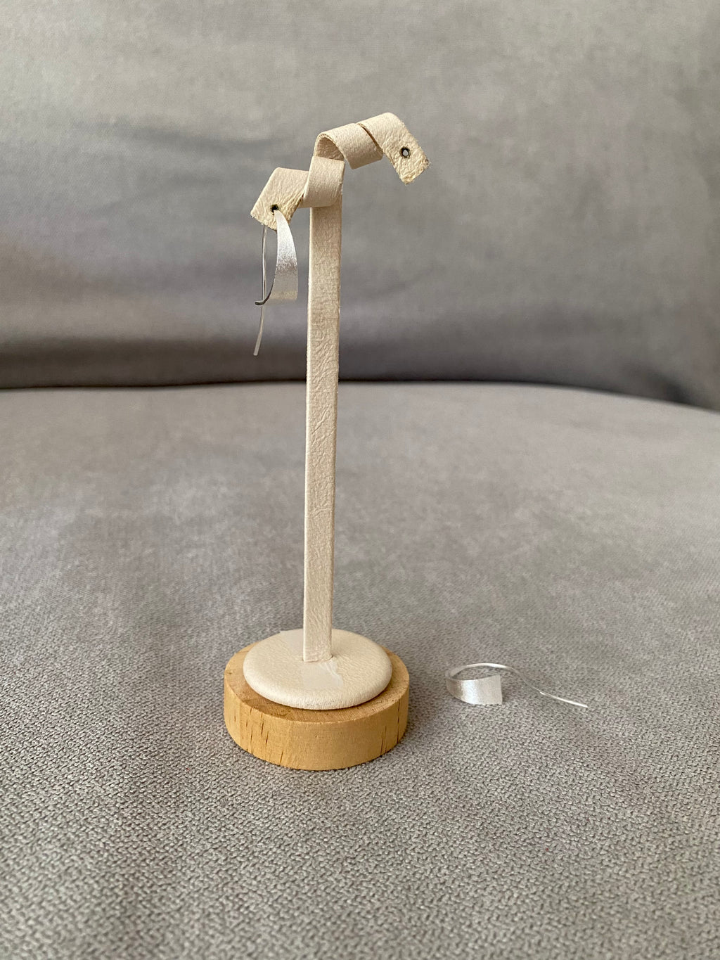 Silver Curl Earrings