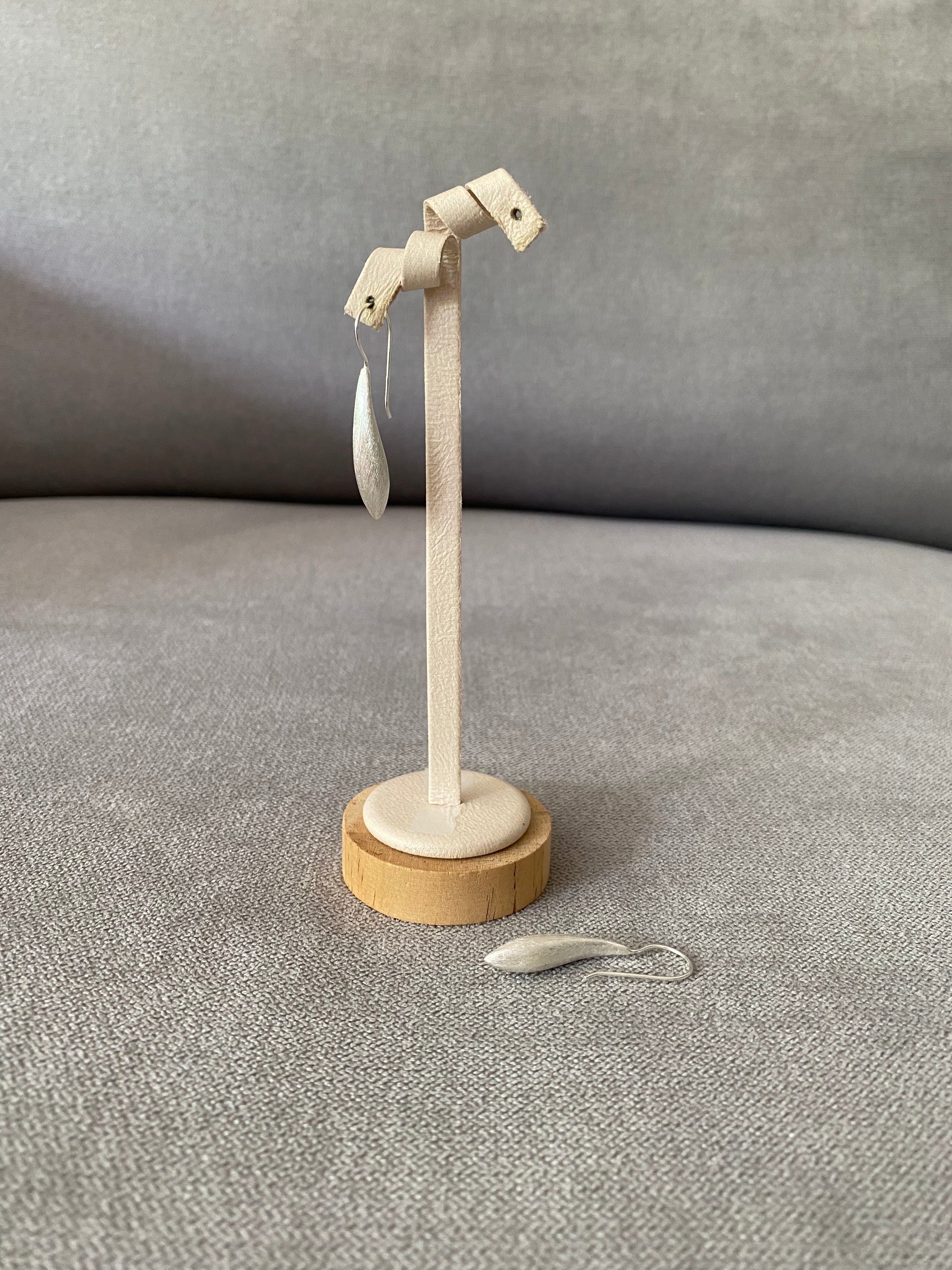 Silver Teardrop Earrings