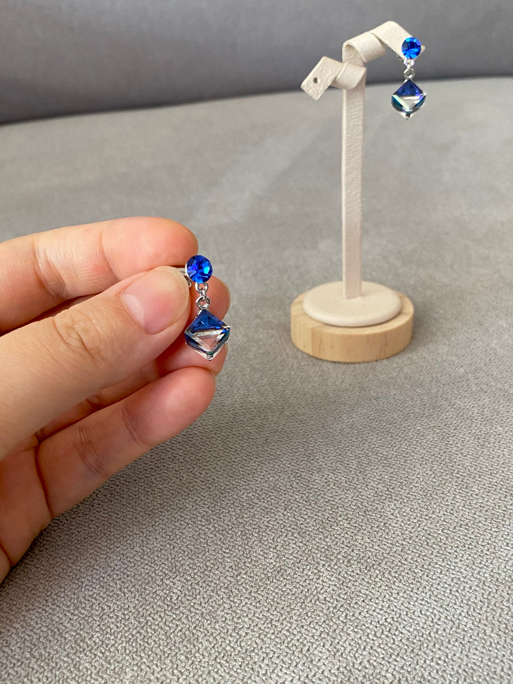 Swarovski Double Drop Earrings (3 colours)