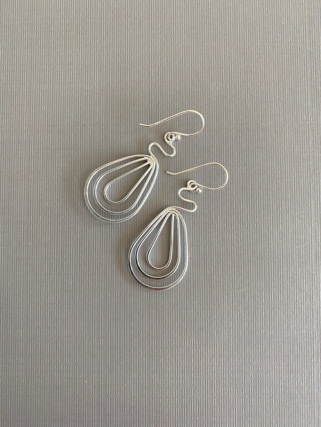 Teardrop Loop Earrings