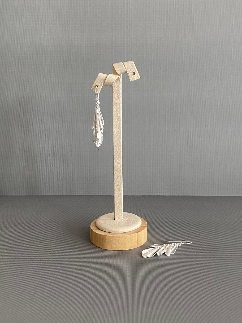 Matte Petal Drop Earrings