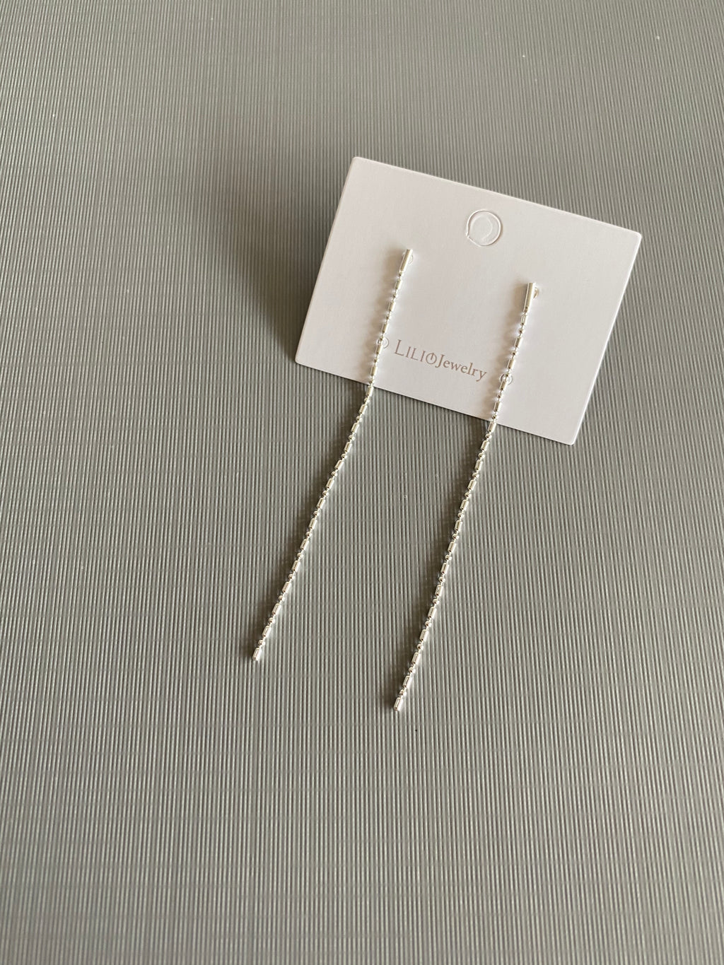 Linear Chain Earrings