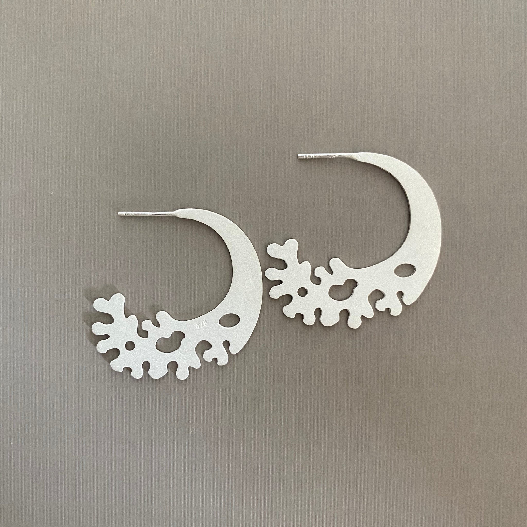 Wave Form Earrings