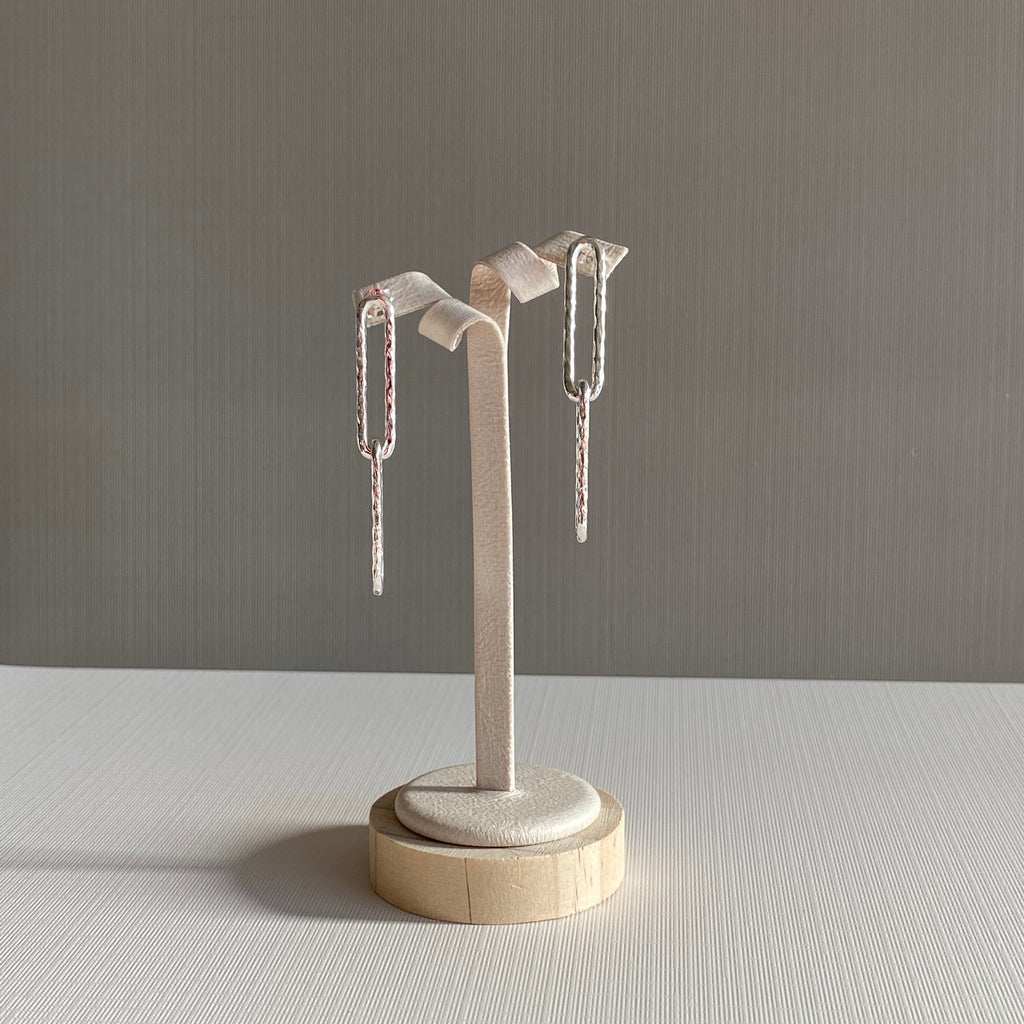 Interlocked Chain Earrings