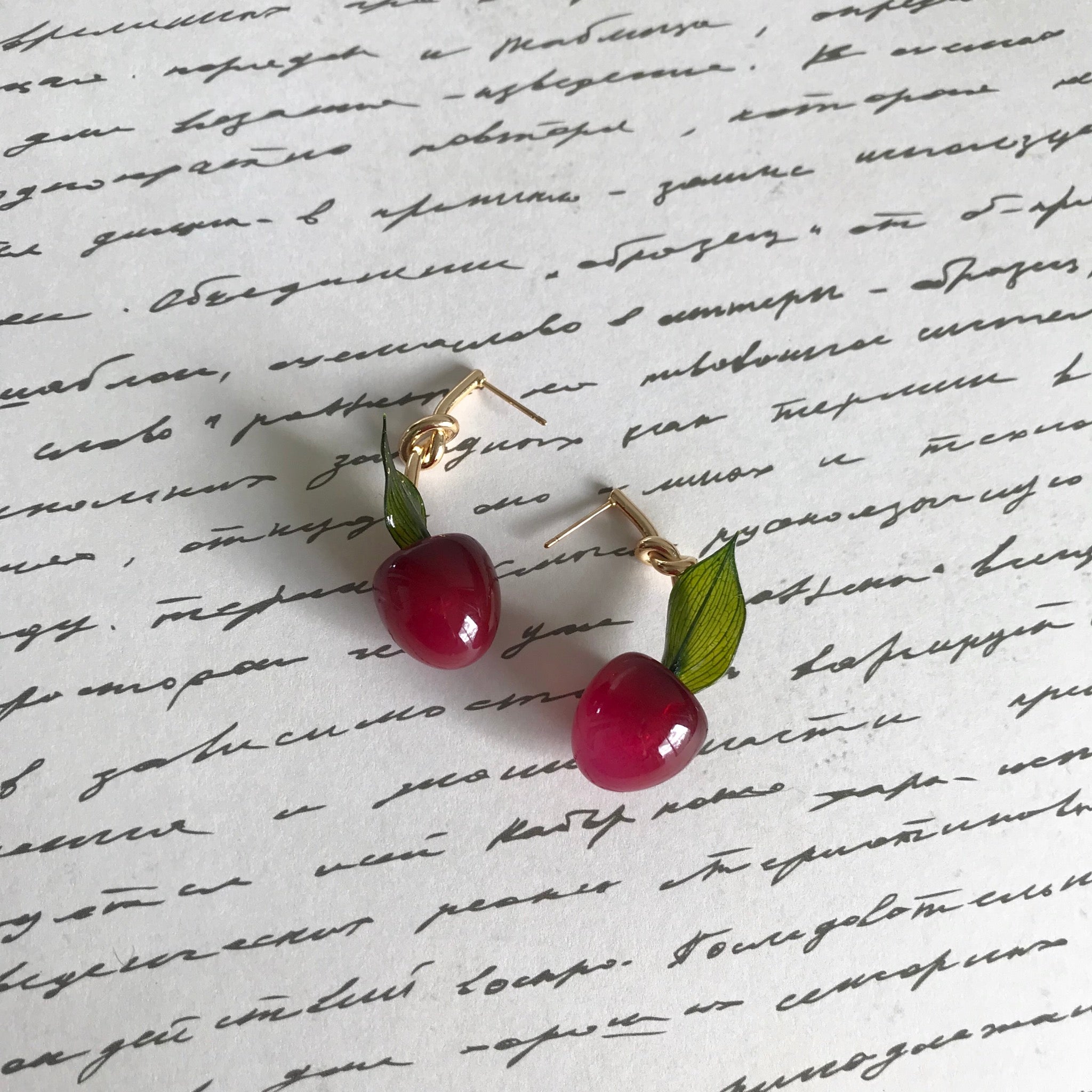 Apple Earrings