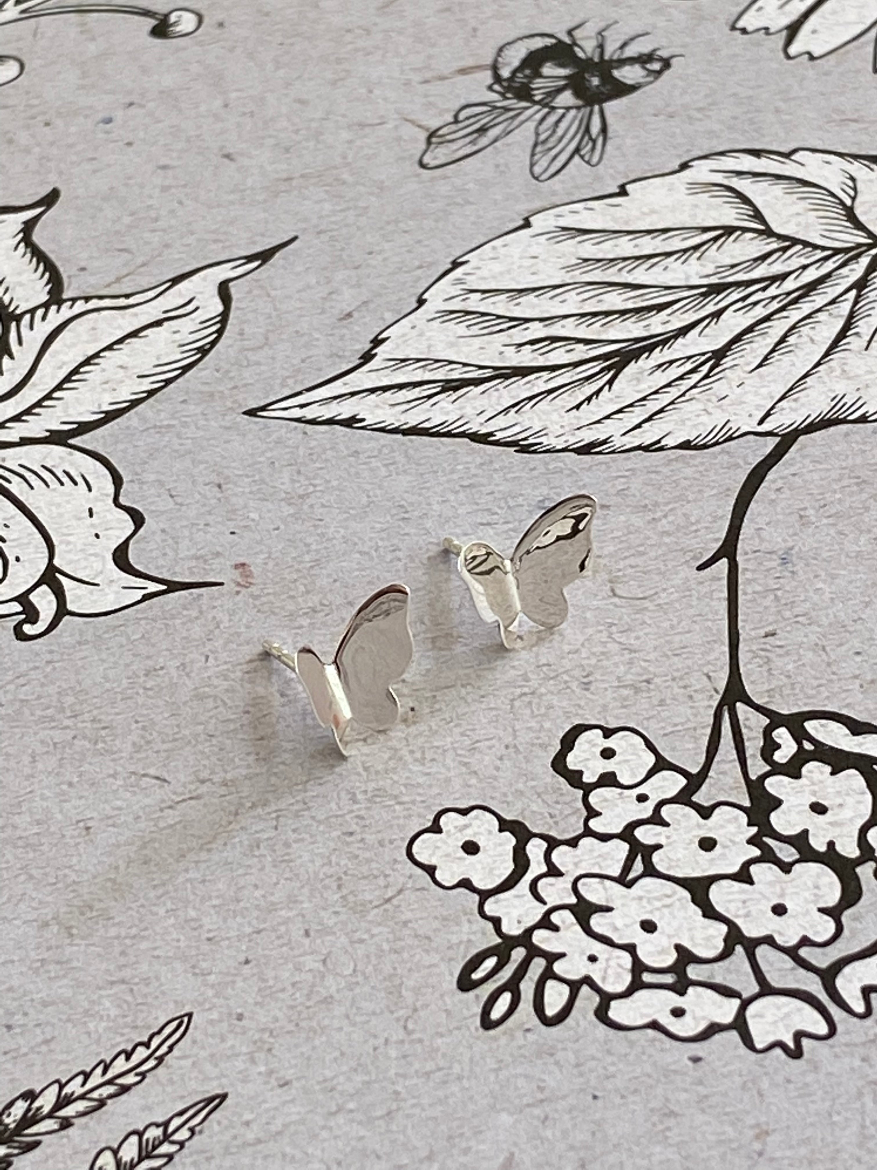 Mini Butterfly Studs