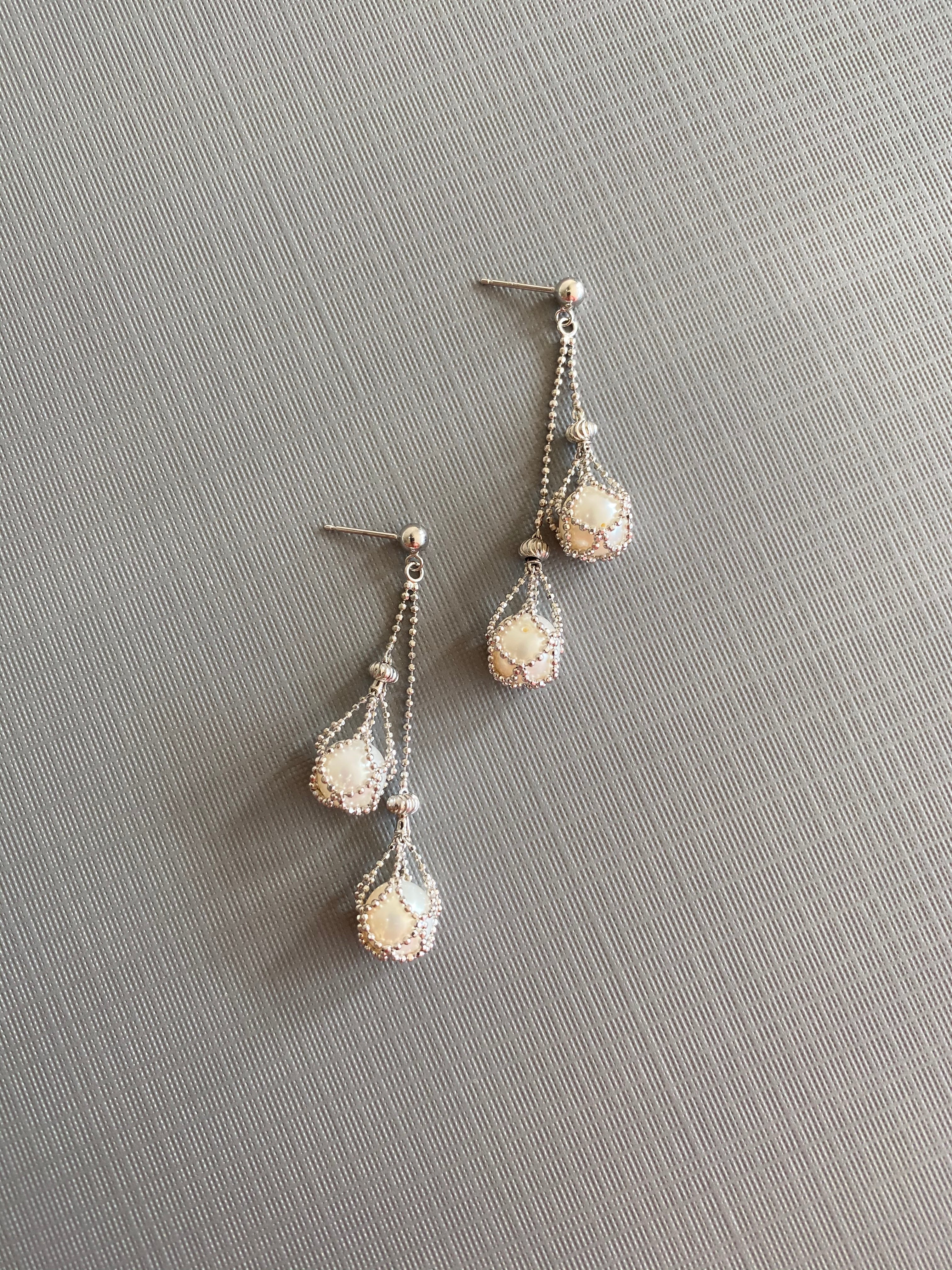 Pearl Weave Earrings