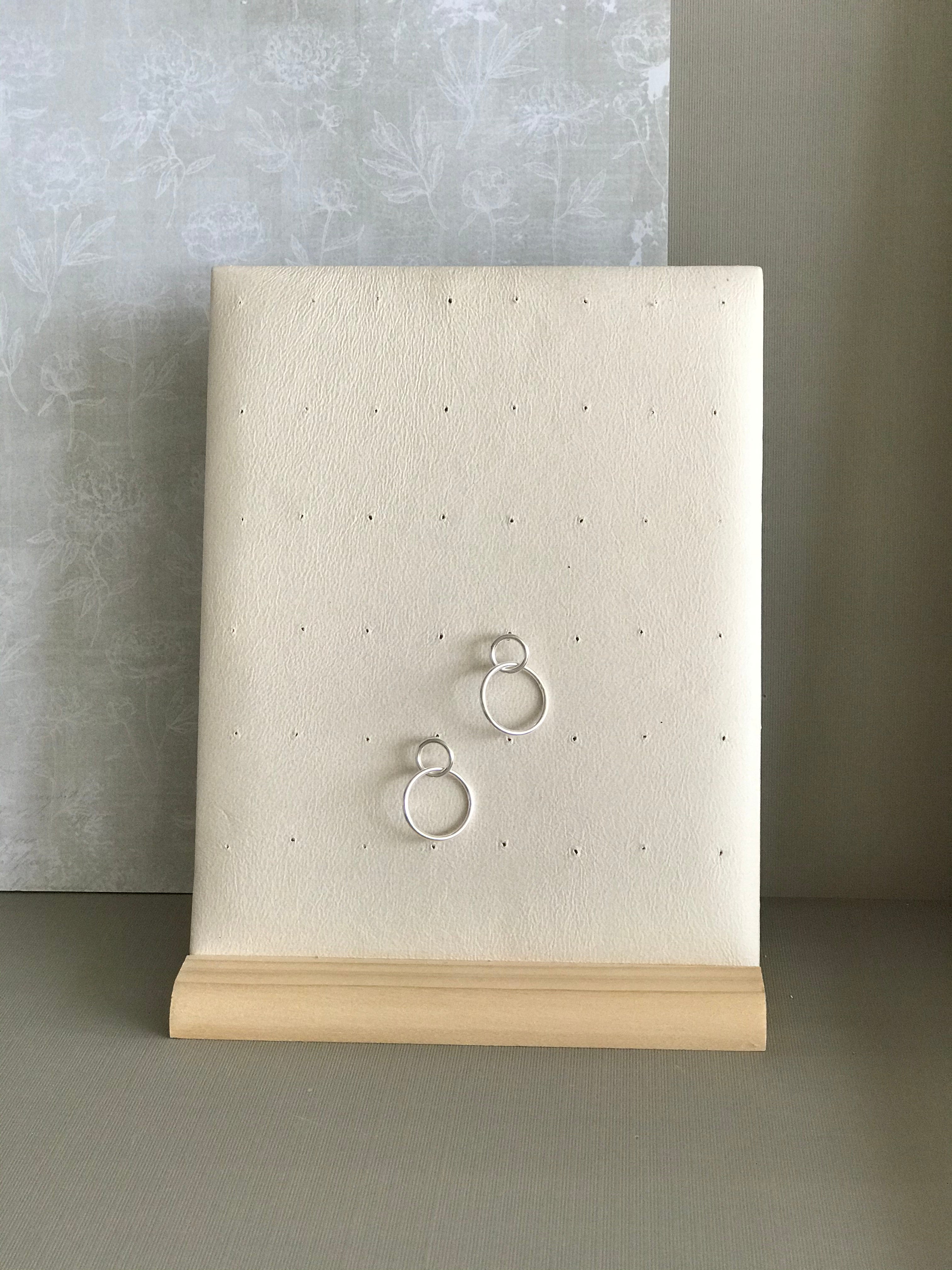 Double Circle Earrings