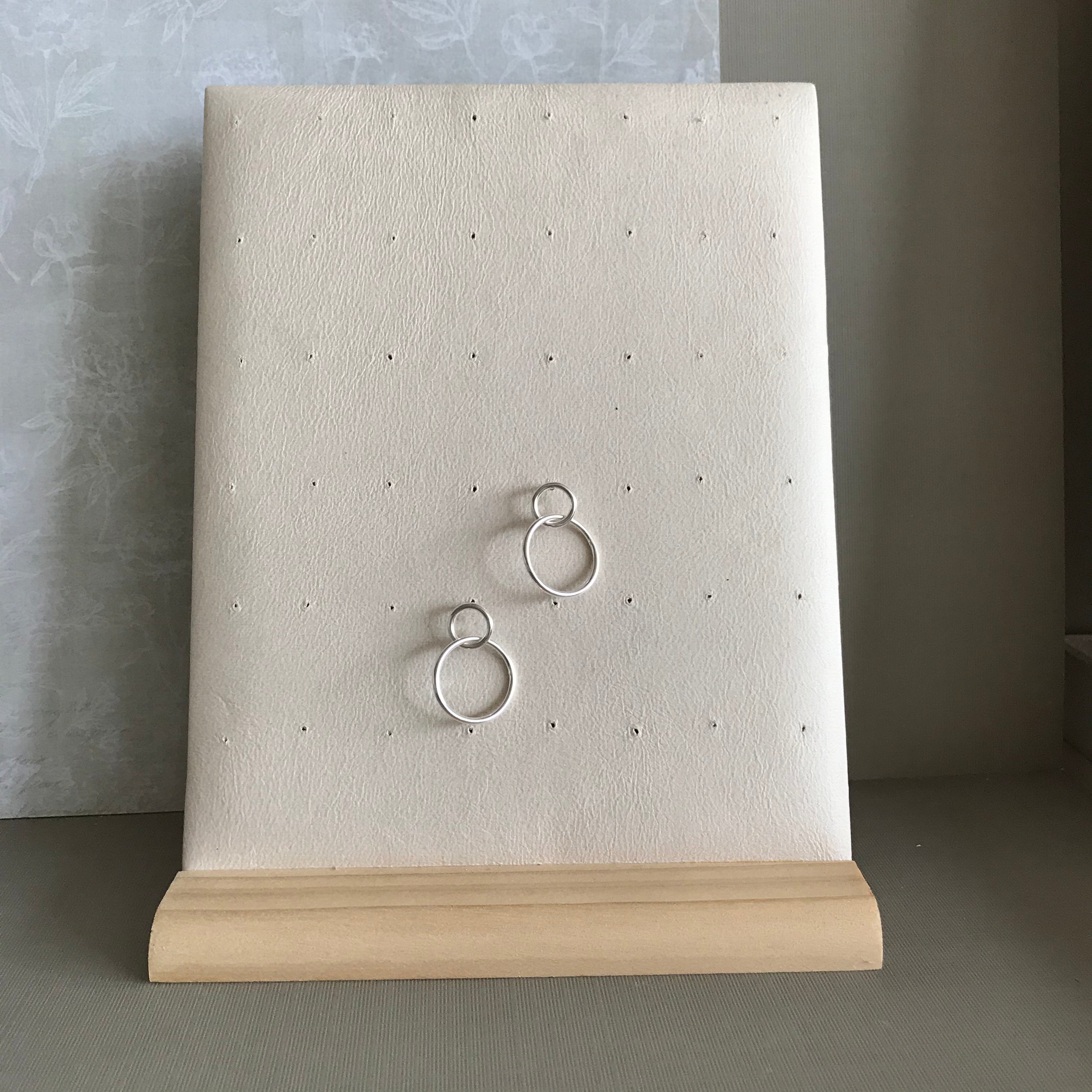 Double Circle Earrings