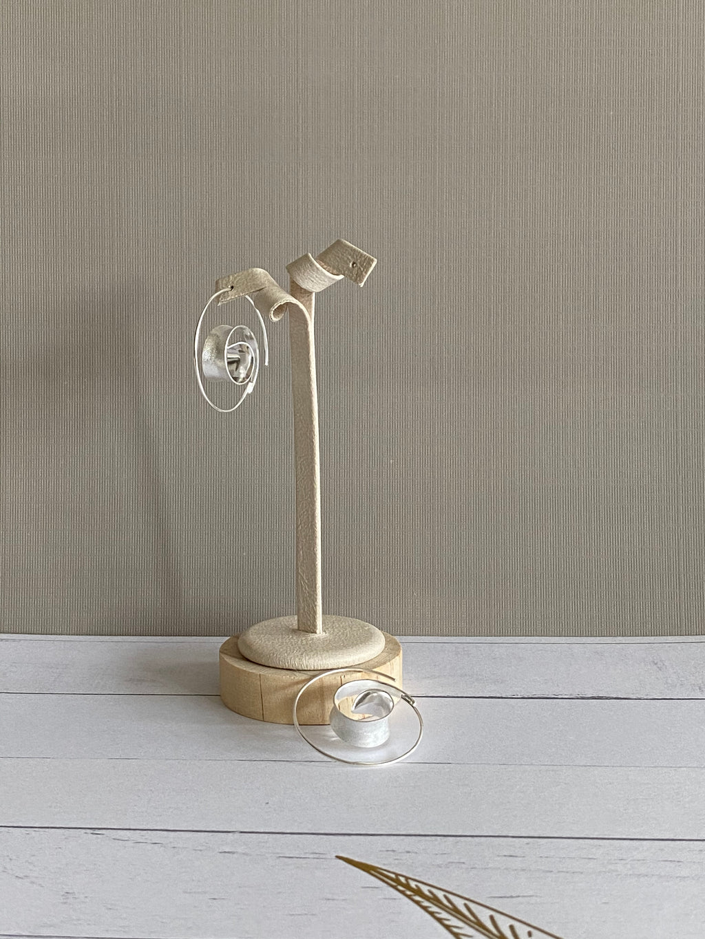 Circular Spiral Earrings