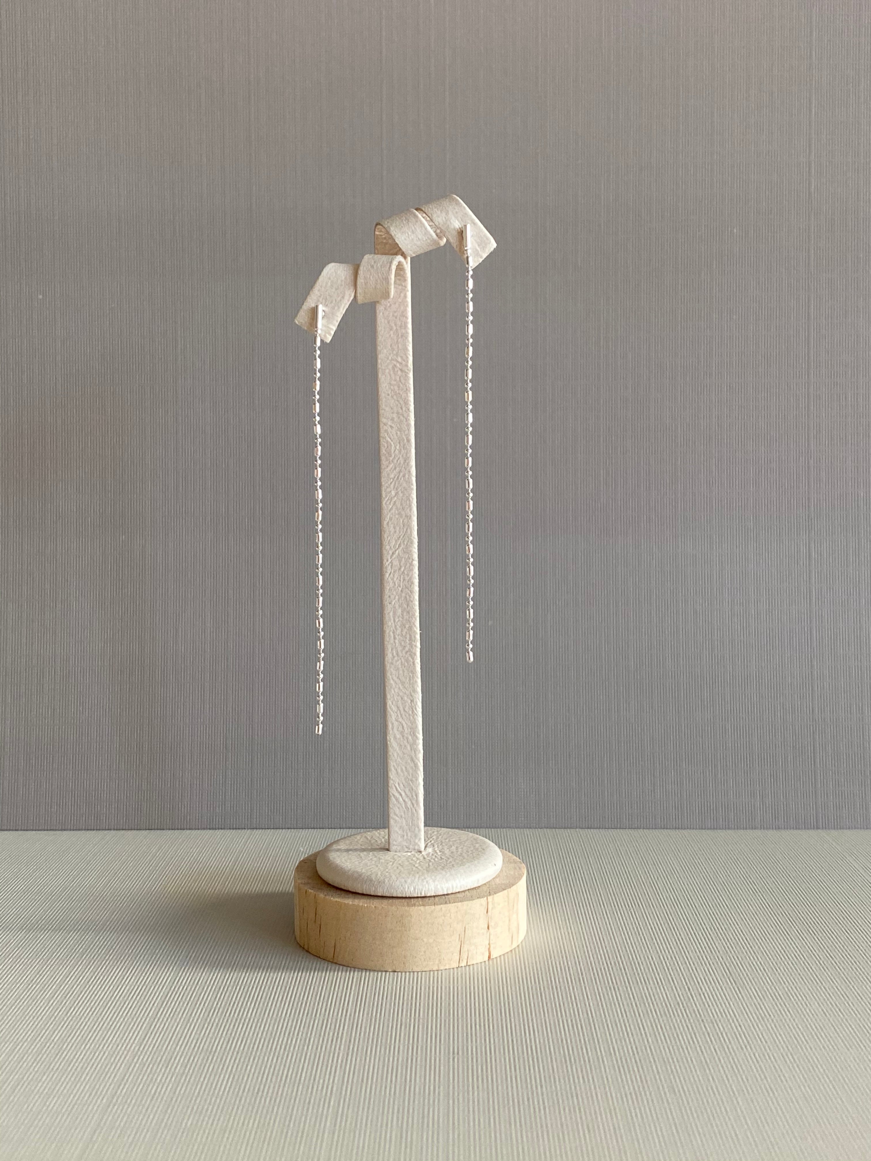 Linear Chain Earrings