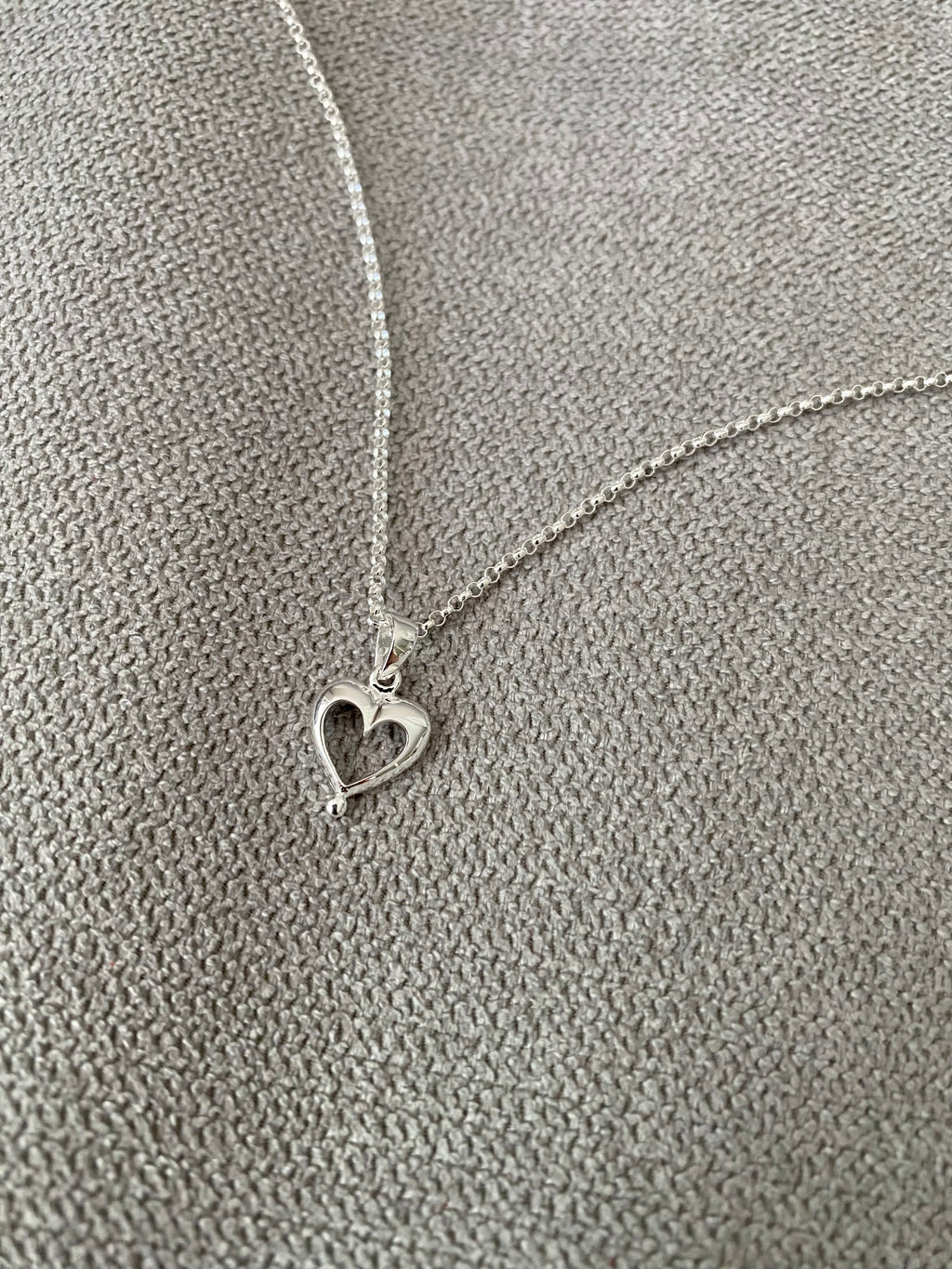 Heart Outline Necklace