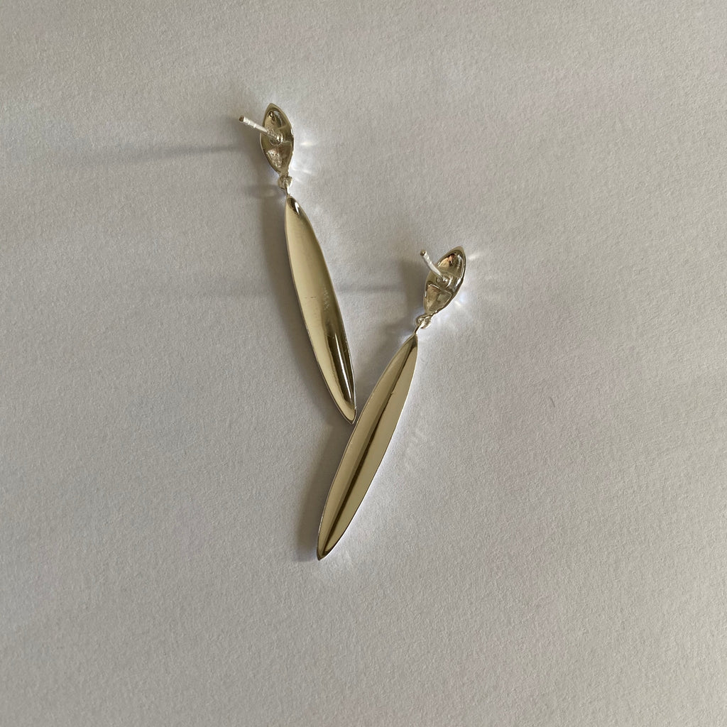 Dented Effect Earrings