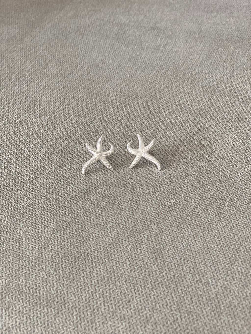 Starfish Matte Stud Earrings