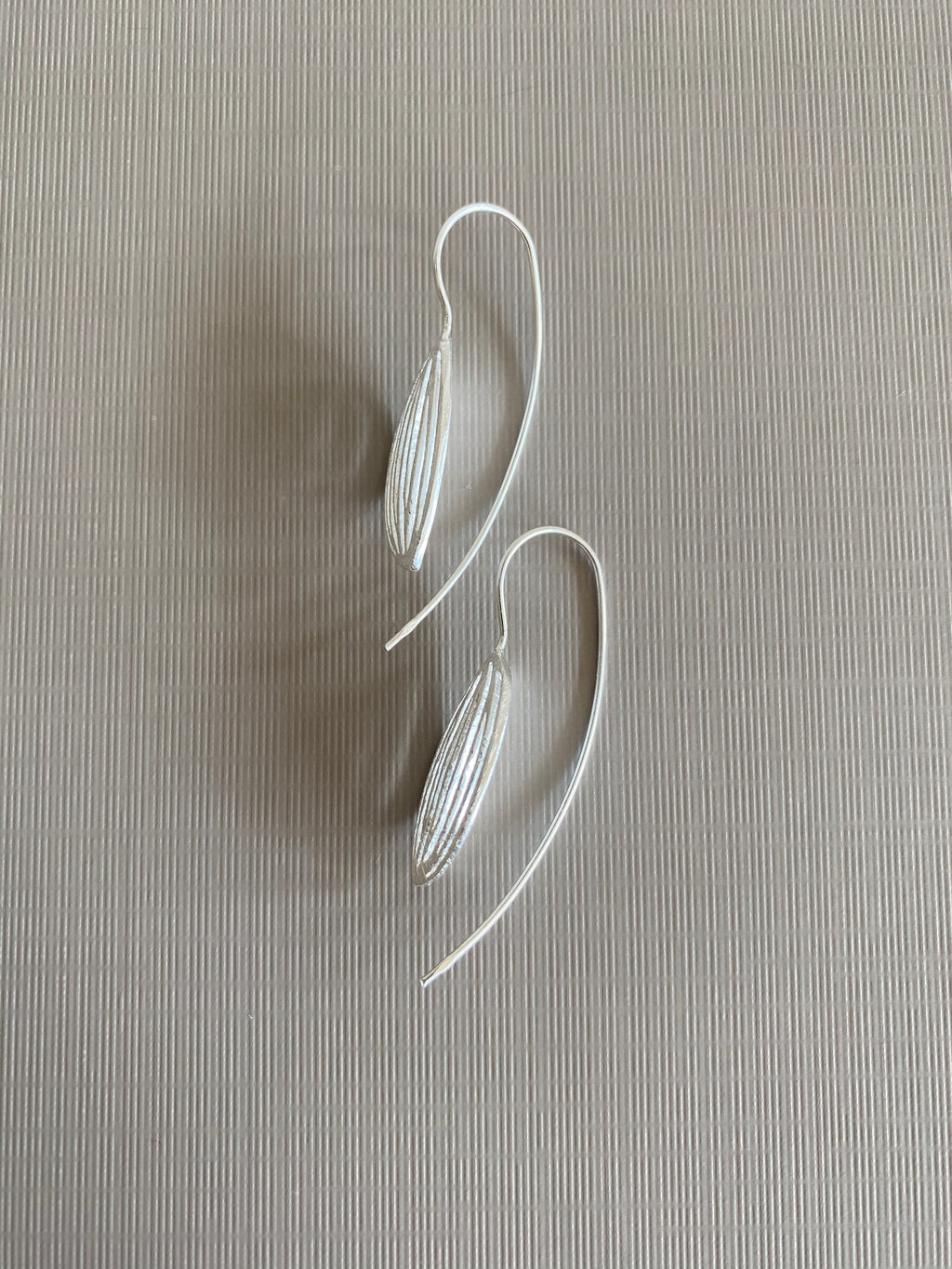 Silver Leaf Earrings