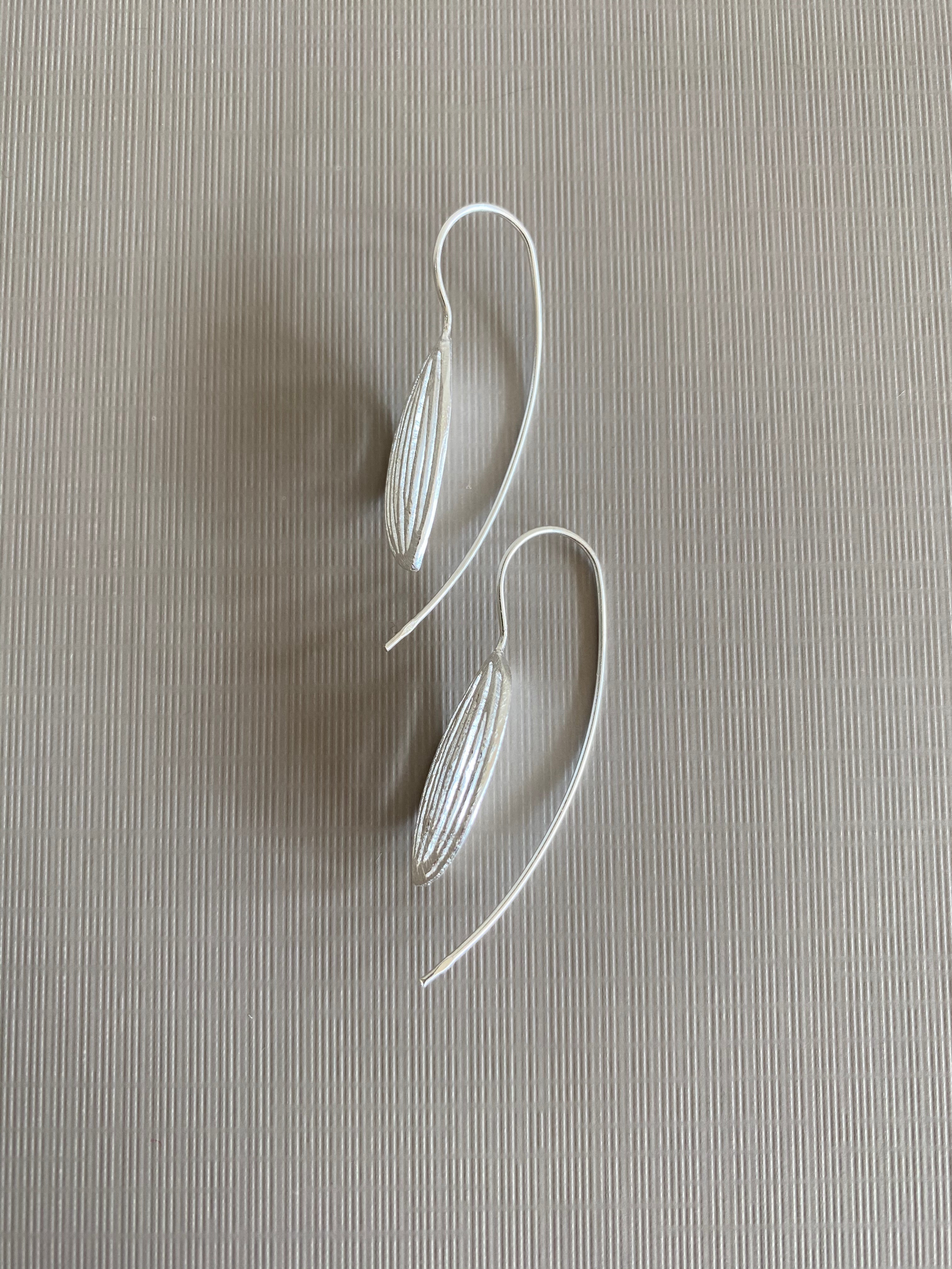 Silver Leaf Earrings