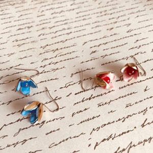Dry Flower Hook Earrings