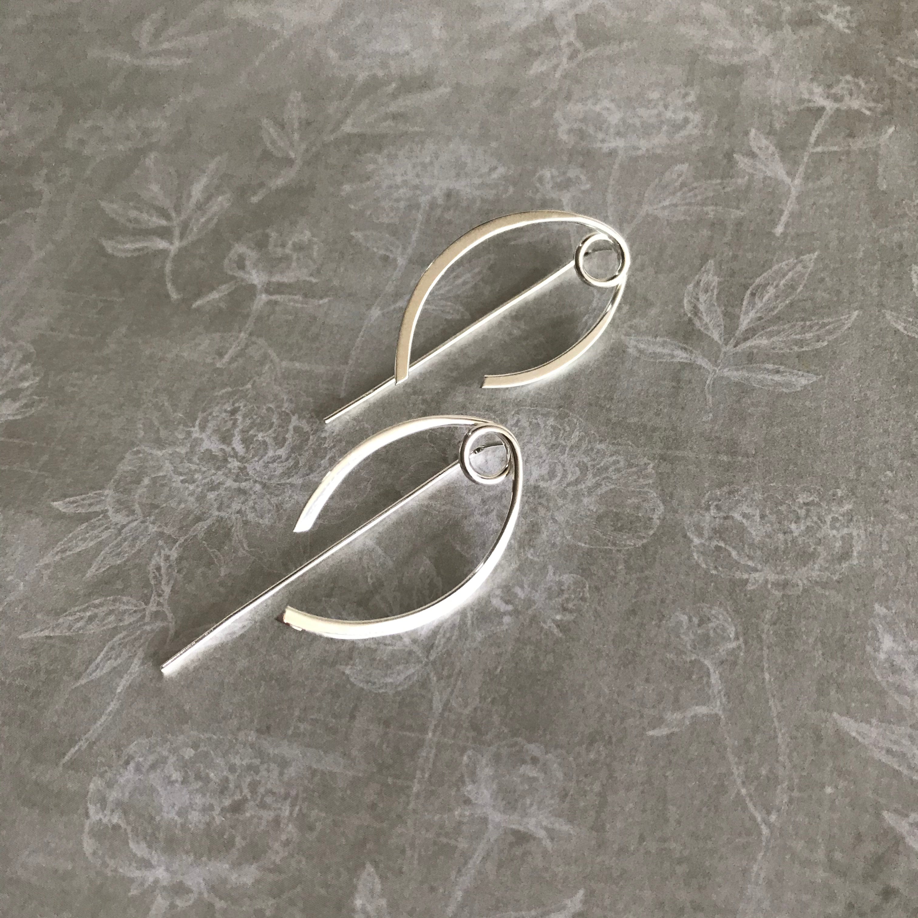 Elliptic Hook Earrings