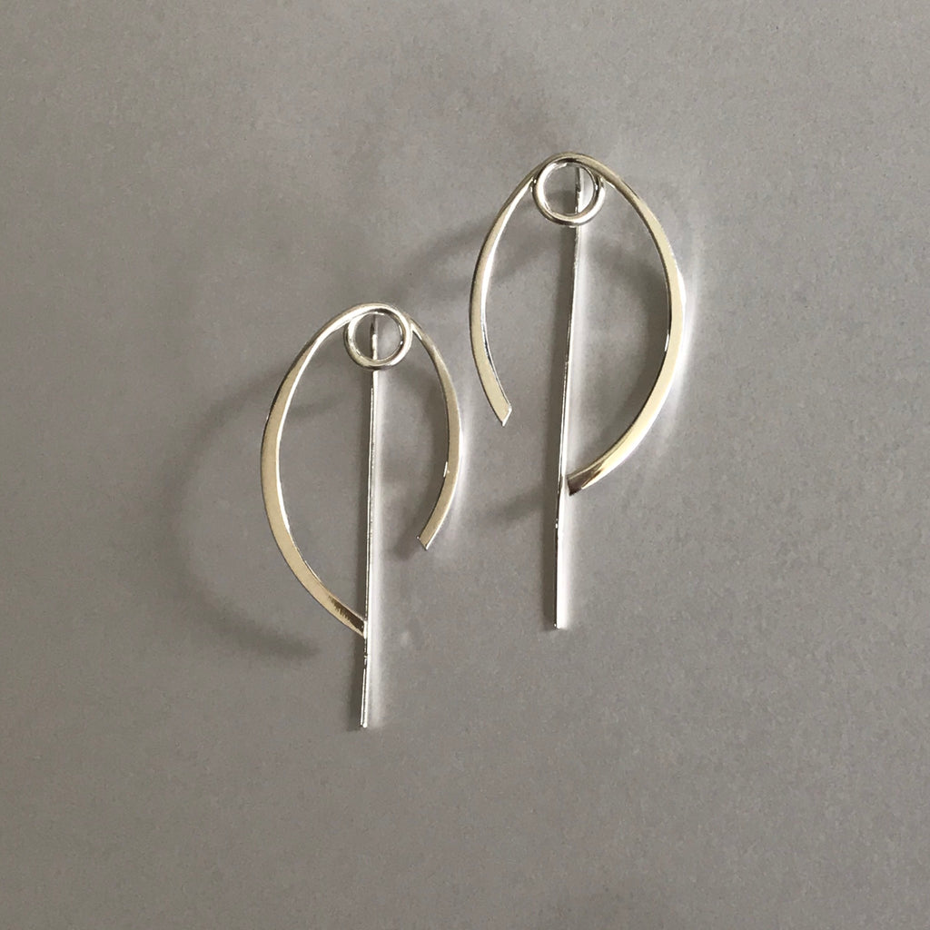 Elliptic Hook Earrings